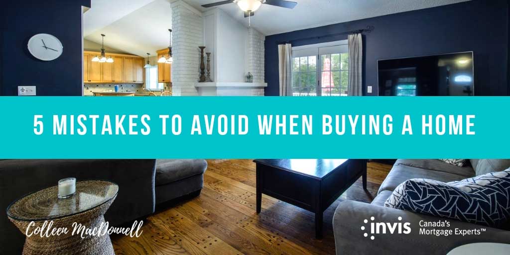 5 Mistakes to Avoid When Buying Your First House